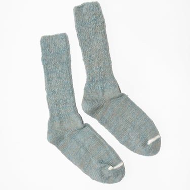 Japanese Garabou Slipper Socks in Pale Blue