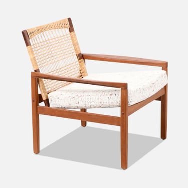 Hans Olsen Model-519 Teak Lounge Chair for Juul Kristensen