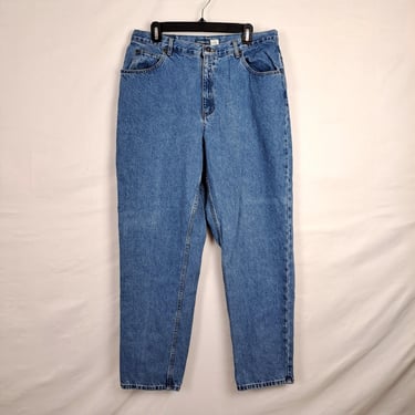 Vintage 90s High Rise Jeans, Size 33 Waist 