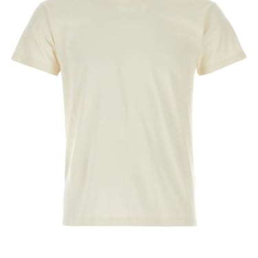 The Row Man Ivory Cotton Blaine T-Shirt
