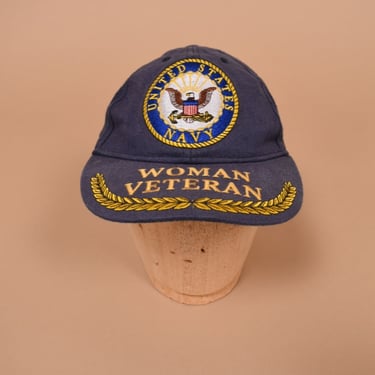 Blue Woman Veteran Hat By United States Navy