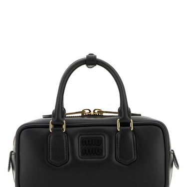 Miu Miu Women Black Leather Arcadie Handbag