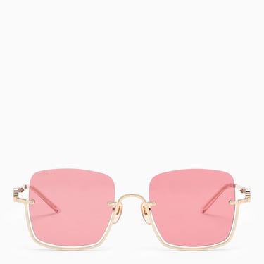 Gucci Square Gold Sunglasses Women