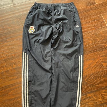 Adidas ‘09/10 Real Madrid Navy Track Pants size L