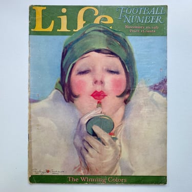 Vintage Life Magazine 1927, November 10, Woman With Lipstick, Full Magazine, No Repro 