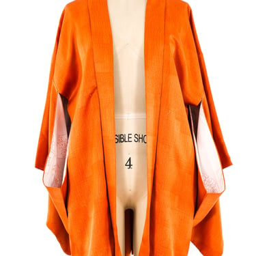 Burnt Orange Haori Kimono