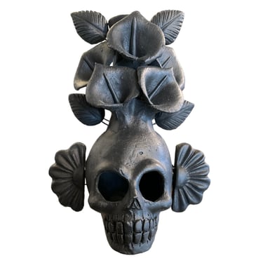 MDM Alcatraz Skull Candle Holder (In-Store Pickup or Curbside only)