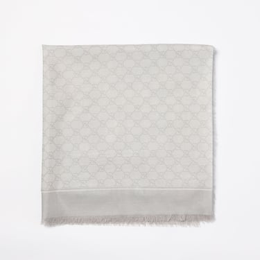 Gucci Scarf Woman Grey Woman