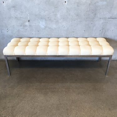 Vintage Knoll Style Bench