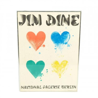 Jim Dine Hand Signed Lithograph