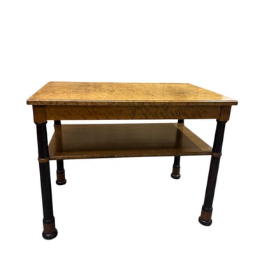 Swedish 1930's Burlwood Table