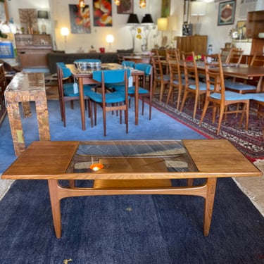 Mid Century Teak &#8216;Fresco&#8217; GPlan Coffee Table Designed by Victor Wilkins