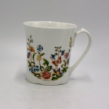 vintage Aynsley Cottage Garden coffee mug made in England 
