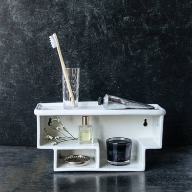 Ironstone Bath Shelf