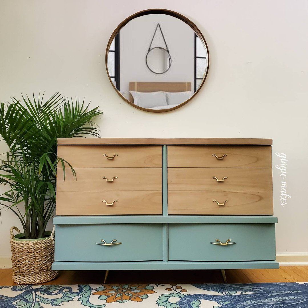 Modern Boho Dresser by Bassett *****please READ ENTIRE LISTING prior