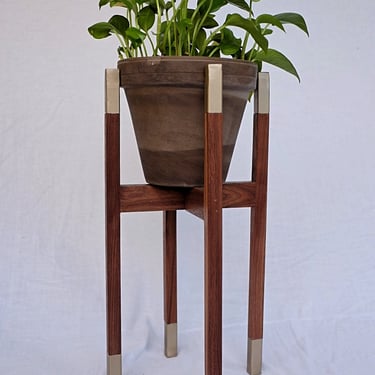 Mid Century Plant Stand 