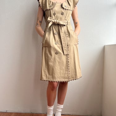 Moschino Trench Style Dress (S/M)