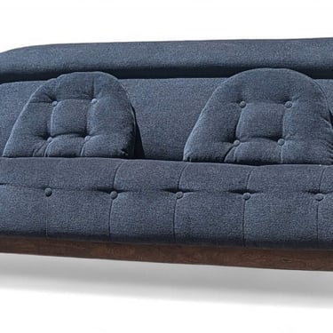Mid Century Modern Gondola Sofa Inspired by Adrian Pearsall 