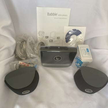 New in Box Herman Miller Babble Voice Privacy System