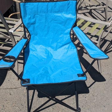 Glaciers Edge Camping Chair Light Blue