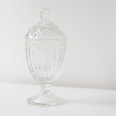 Glass Apothecary Jar with Lid 