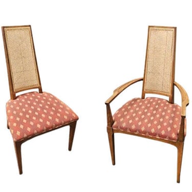 Set of Six Cane Chairs