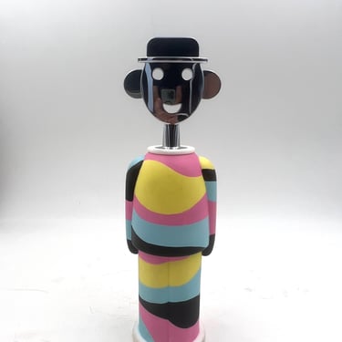 Alessandro Mendini Collectable Postmodern Wine Opener by Alessi Signed &amp; Number