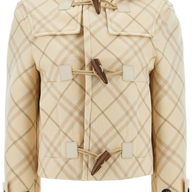 Burberry 'Montgomery Cropped In Wool And Cash Women