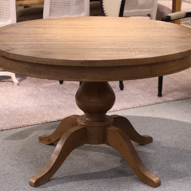 Round Rustic Dining Table