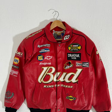 Jeff Hamilton Budweiser “King of Beer” Racing Jacket Sz. XL