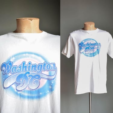 Vintage Washington DC Tshirt / Vintage Washington DC Travel Tshirt / Vintage 1990s Novelty Washington DC Tee / Vintage District of Columbia 