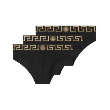 Versace Men Pack Of Three Briefs