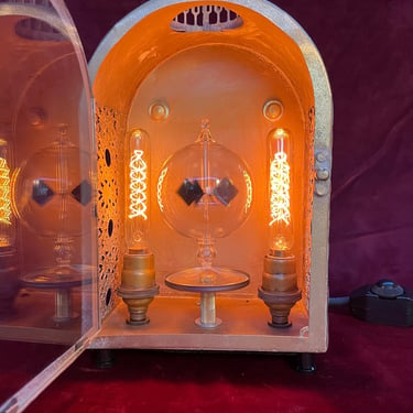 Illuminated Arch Glass Door Radiometer 