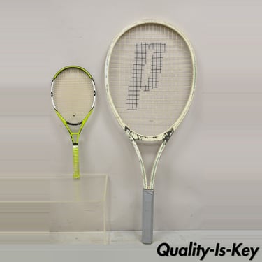 Vintage 53" Oversize Prince Pop Art Wooden Tennis Racquet Store Display