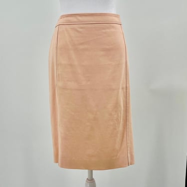 Piazza Sempione Italian Pale Peach Skirt Size 44 