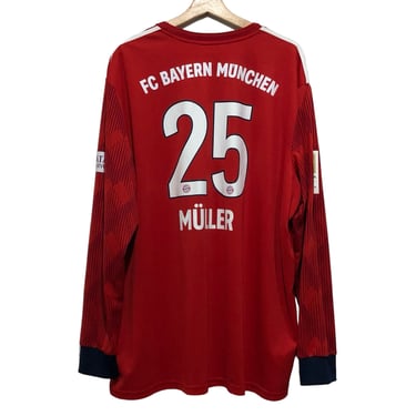 2018/19 Thomas Muller Bayern Munich Home Jersey adidas 3XL