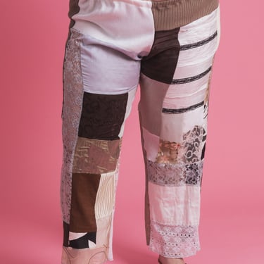 FiOT - Brown Patchwork Pants