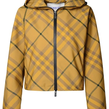 Burberry Beige Polyester Jacket Woman