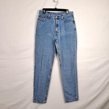 Vintage 90s Levi Strauss 512 High Rise Jeans, Size 31 Waist 