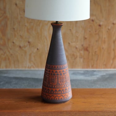 Large Cermic Table Lamp by Bitossi 