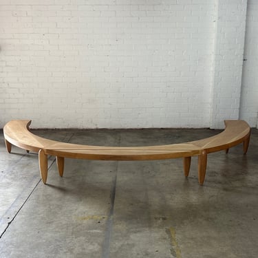 Curved Sculptural Bench - Made to order 