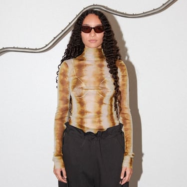 KkCo Split Turtleneck - Caterpillar