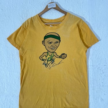 Vintage Slick Watts Seattle Supersonics T-Shirt Sz. L