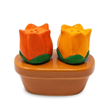 Salt and Pepper Shakers, Tulips