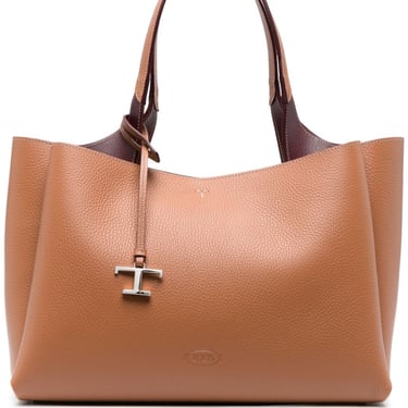 Tod's Women T Timeless Medium Leather Tote Bag