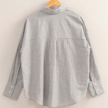 Azalea Edie Buttondown Shirt - Storm