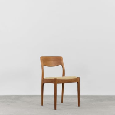 Vintage Danish Modern Dinning Teak Chair by Juul Kristensen for JK Denmark, 1960s 