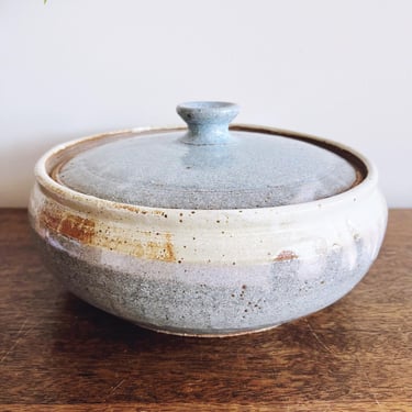 Vintage Ceramic Pottery Donabe Hot Pot 