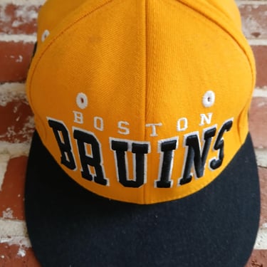 Vintage Boston Bruins Snap Back / Zephyr / Cap Hat 