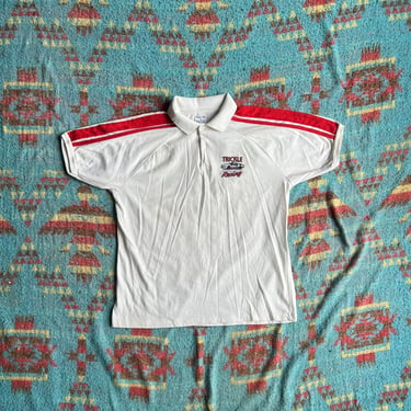 Vintage 80s Dick Trickle No. 99 Polo Shirt 